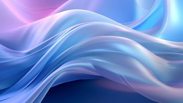 Abstract blue wave background wallpaper