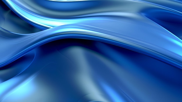 Abstract blue wave background wallpaper