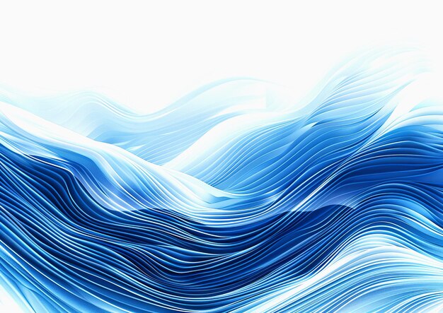 abstract blue waves background Blue wavy pattern background