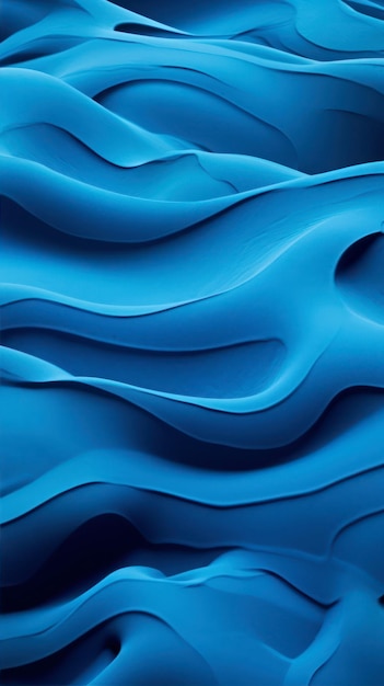 Foto abstract blue wavy background