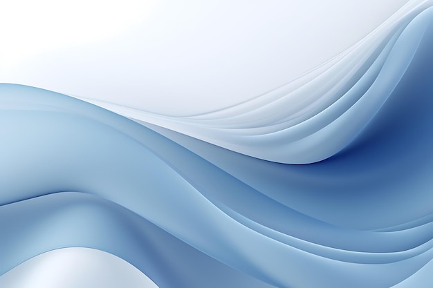 Abstract blue wavy business style background