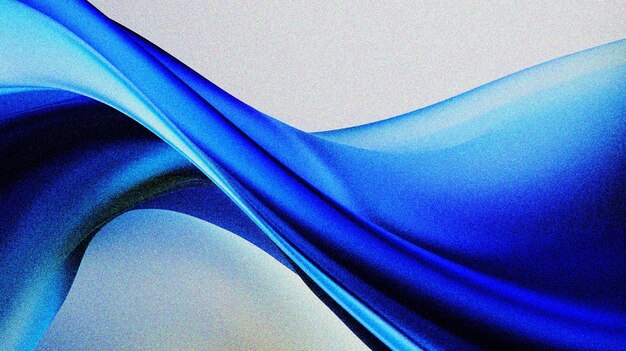 abstract blue wavy modern background with grain and noise texture for header poster banner backdrop