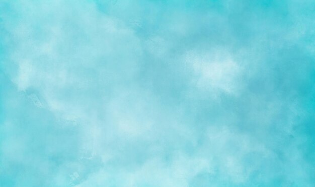Abstract Bluesky Water color background Illustration texture for design