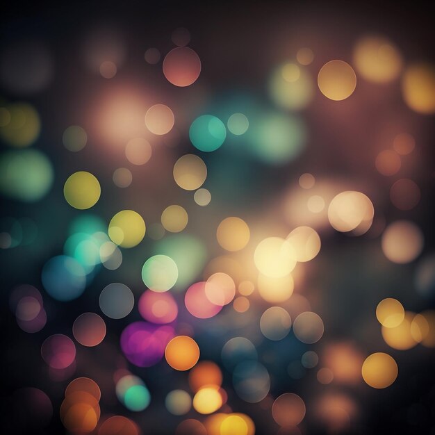 Premium Photo | Abstract blur background with color lights. abstract bokeh  background. generate by ai