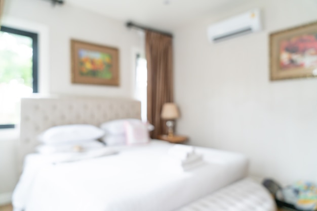 abstract blur and defocused bedroom for 