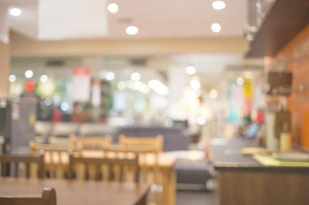 Abstract blur drinking room interior for background