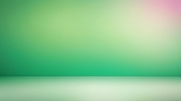 Abstract blur empty green gradient background