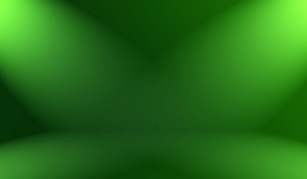 Abstract blur empty Green gradient background