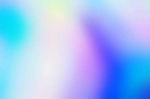 Abstract blur holographic rainbow foil iridescent background