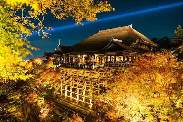 抽象的なぼかし清水寺