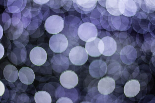 Photo abstract blur of light bulb bokeh