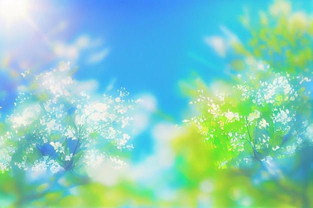 Abstract Blur nature background