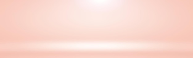 Abstract blur of pastel beautiful peach pink color sky warm tone background for design as bannerslide show or others