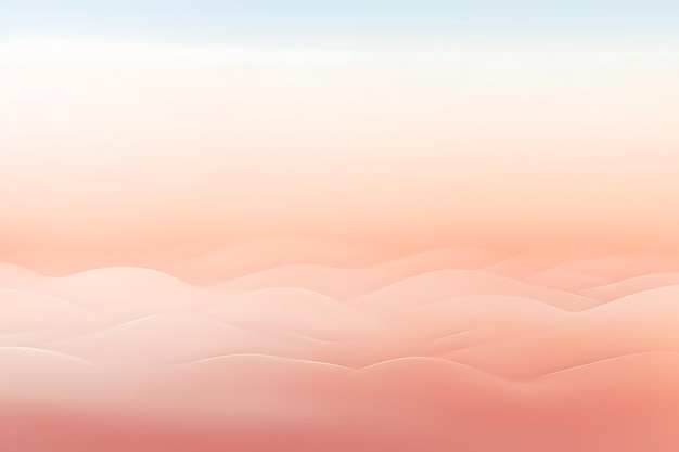 Photo abstract blur of pastel beautiful peach pink color sky warm tone background for design as show or