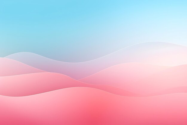 Photo abstract blur pink blue gradient background