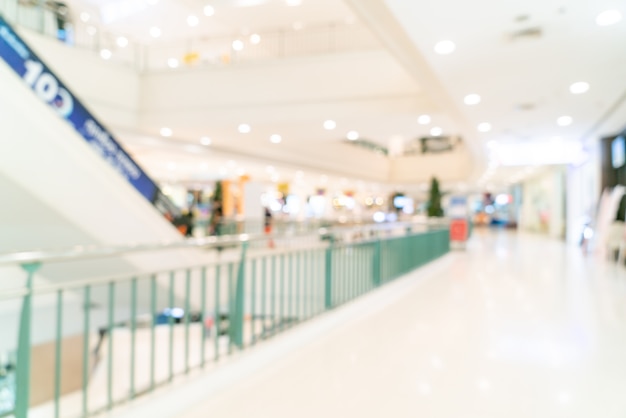 Abstract blur shop and retail store in shopping mall for\
background