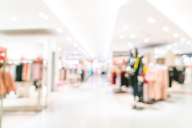 Abstract blur shop and retail store in shopping mall for
background