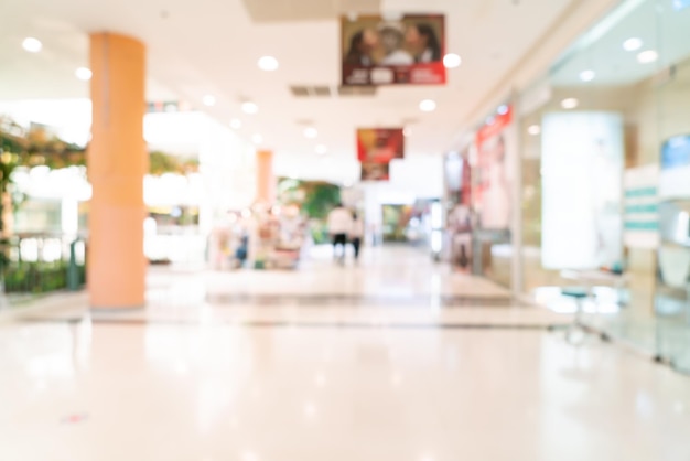 Abstract blur shop and retail store in shopping mall for
background