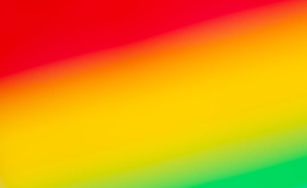 Abstract blurred background of red, yellow, green colors.