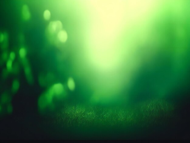 Abstract blurred background with plants ai generated