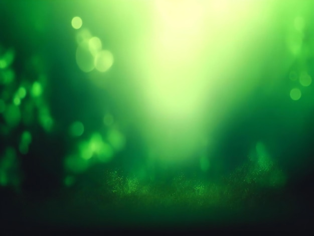 Abstract blurred background with plants ai generated