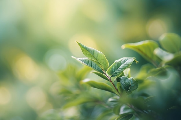 abstract blurred background with plants