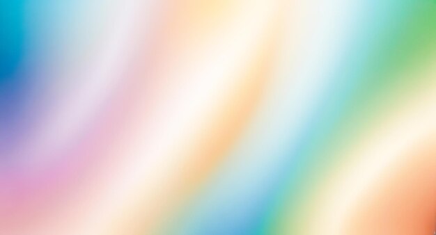 Photo abstract blurred background with rainbow colors