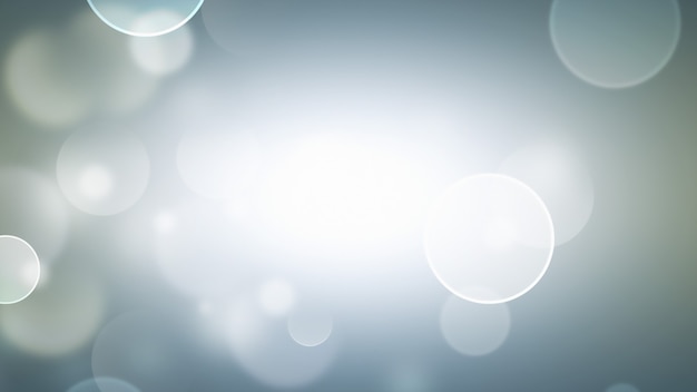 Abstract blurred background with soft light bokeh effect