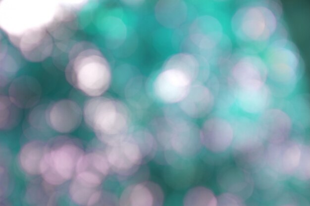 Abstract blurred bokeh lights