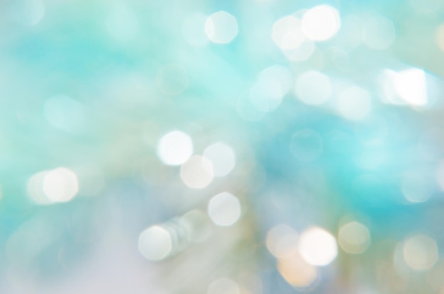 Abstract blurred bokeh