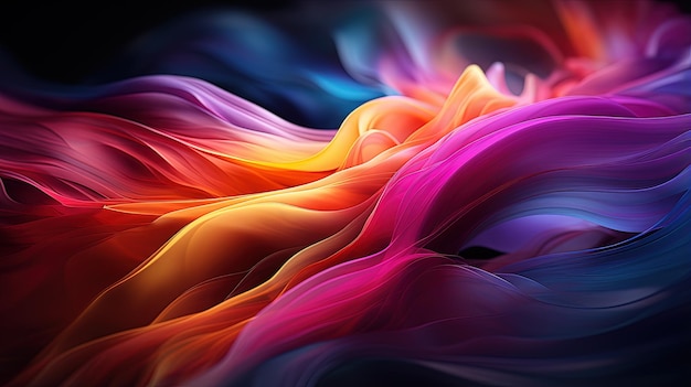 Abstract blurred colorful background