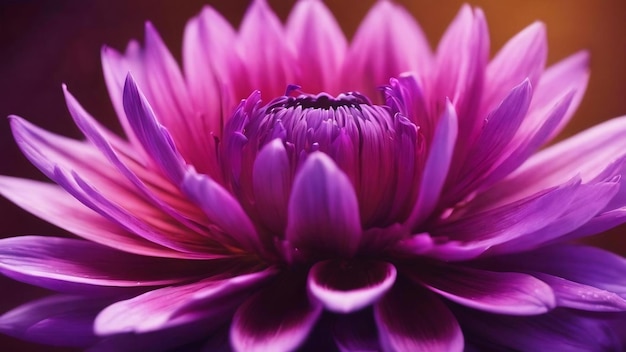 Abstract blurred flower in purple
