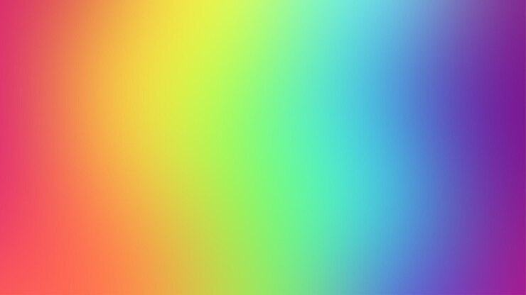 Photo abstract blurred gradient background in bright colors gradient blurred colorful background