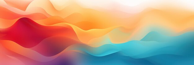 Abstract blurred gradient background colors with dynamic effect