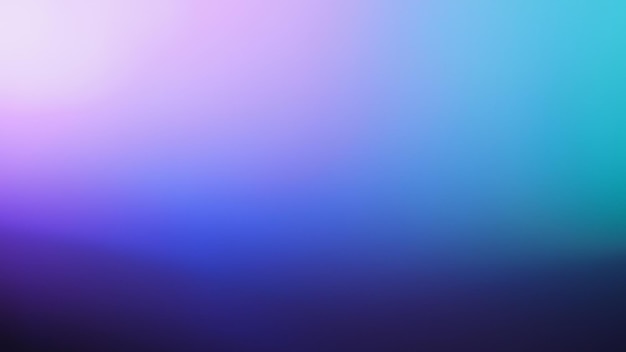 Abstract blurred gradient background in Mint blue green and purple color background. Banner template.