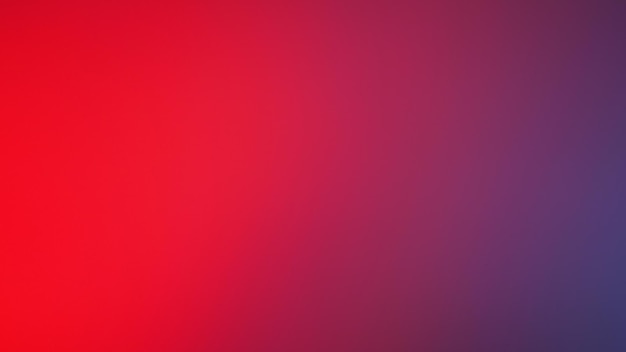 Abstract blurred gradient background in red orange blue and purple color background.