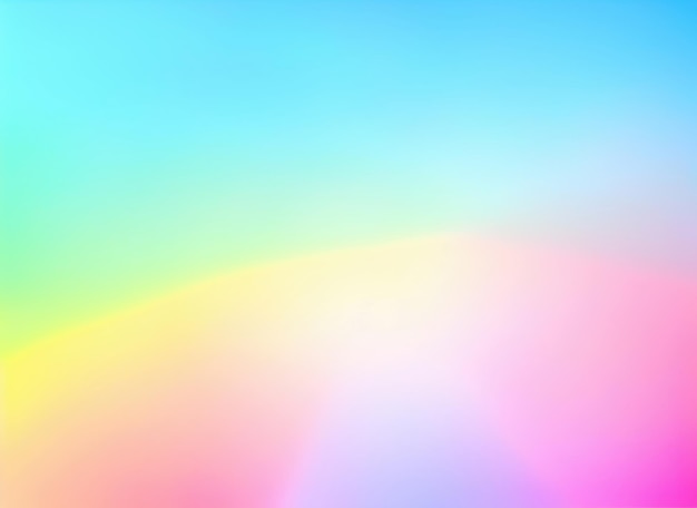 Abstract blurred gradient background in vibrant colors