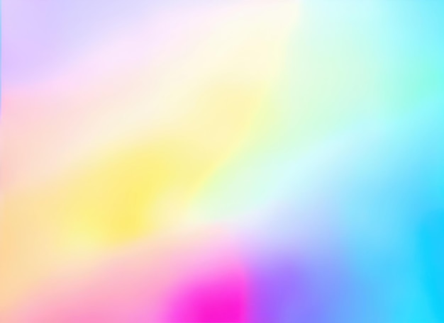Abstract blurred gradient background in vibrant colors