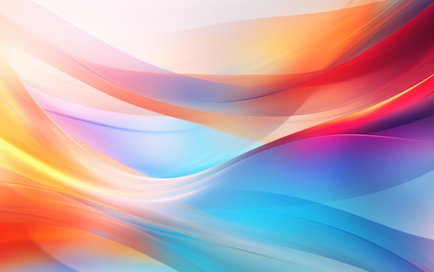 Abstract blurred multi colored background