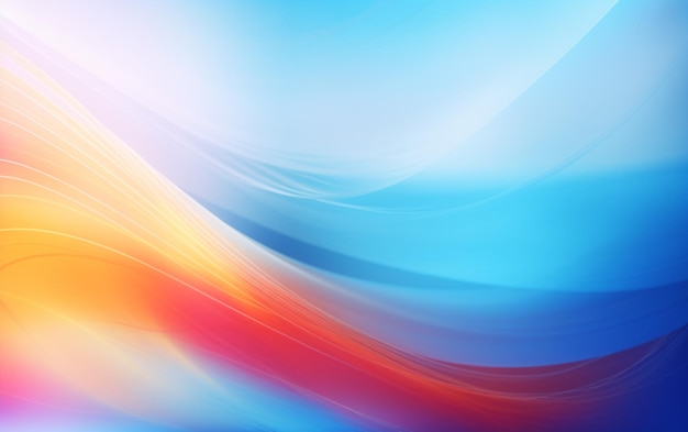 Abstract blurred multi colored background