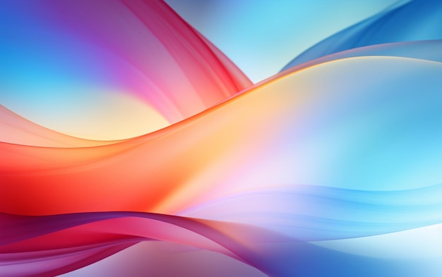 Abstract blurred multi colored background