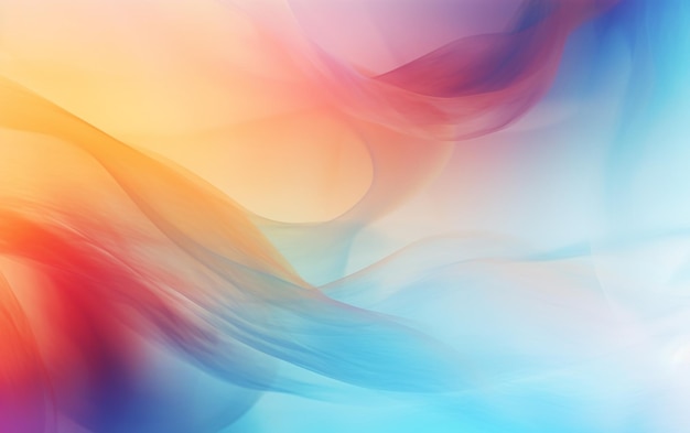 Abstract blurred multi colored background