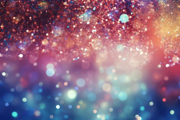 Abstract blurred rainbow glitter background Bright and colorful background