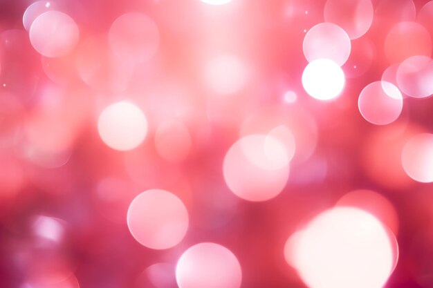 Abstract Blurred Red Color for Background