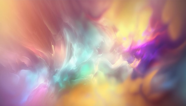 Abstract blurry background Generative AI