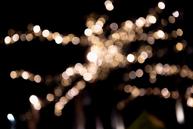 Abstract bokeh as overlay