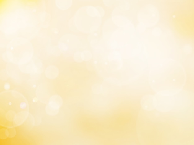 Abstract bokeh background color gold