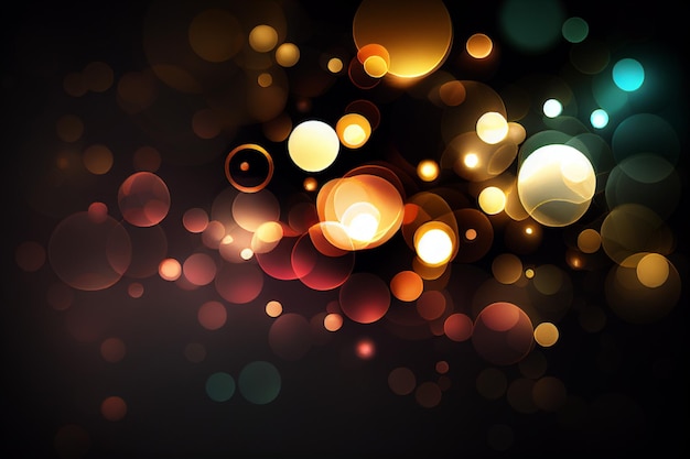 추상 Bokeh 배경 생성 AI