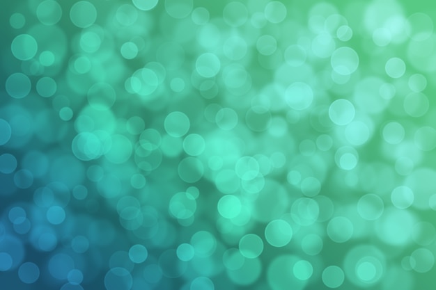 Photo abstract bokeh background gradient bright color blue and green