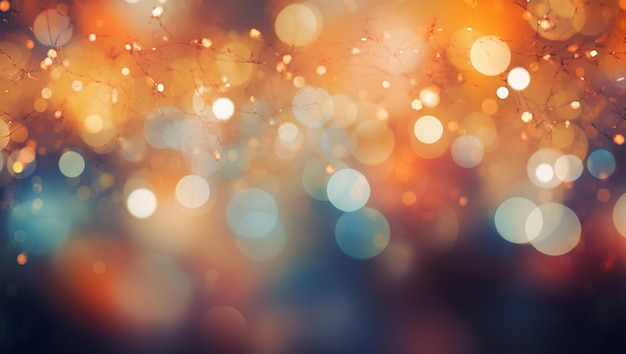 Photo abstract bokeh background texture